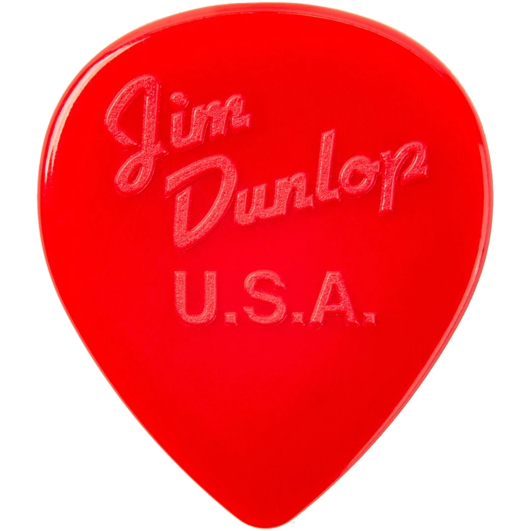 Медиатор Dunlop PF599RR Peter Frampton Vintage Jazz Teardrop Red