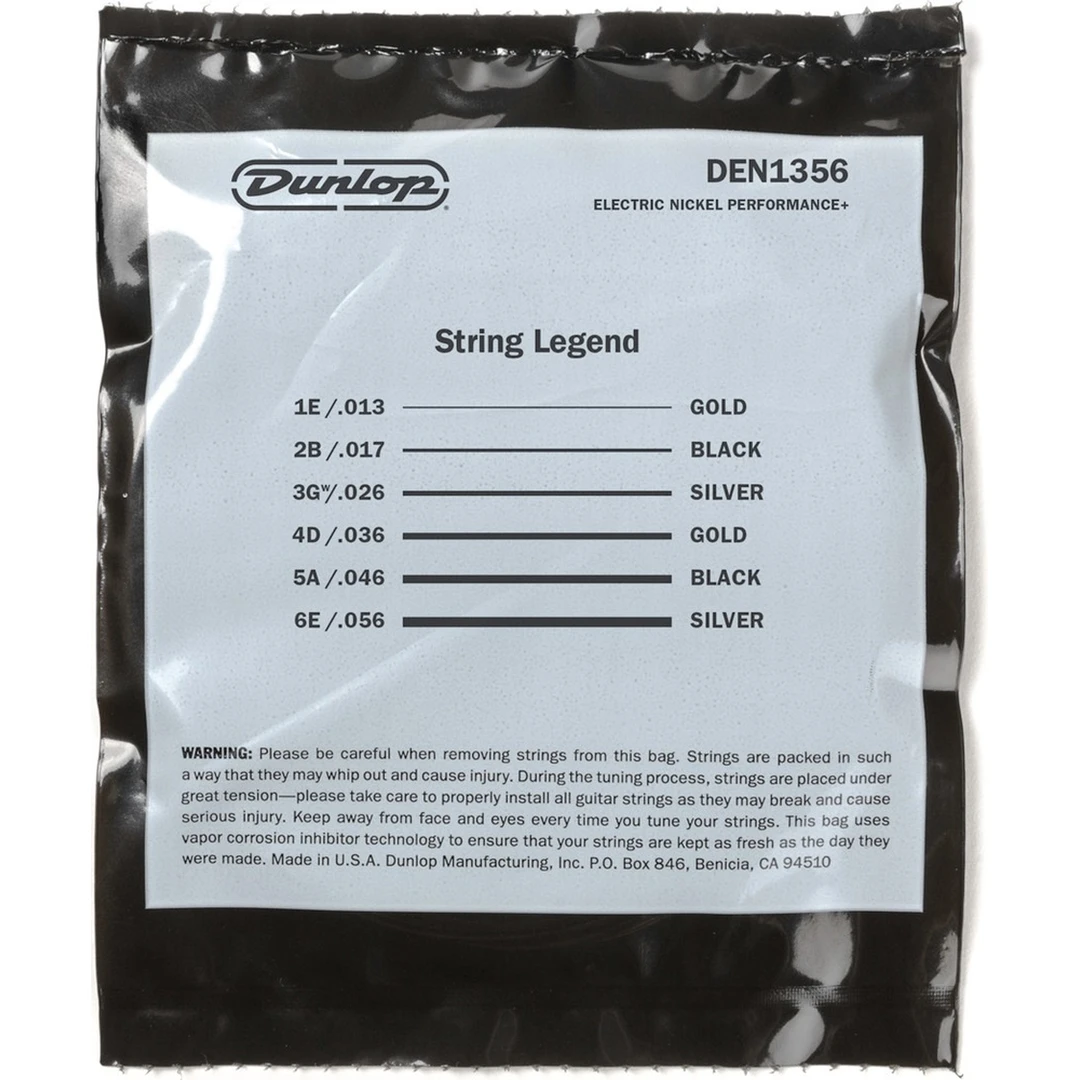 Струны для электрогитары Dunlop DEN1356 13-56