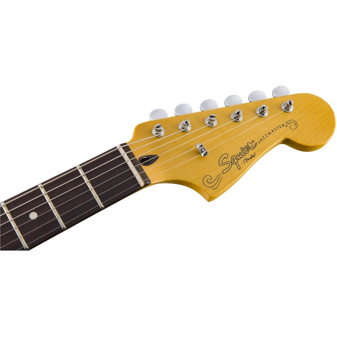 Электрогитара Fender Squier Deluxe Jazzmaster With Tremolo Candy Apple Red
