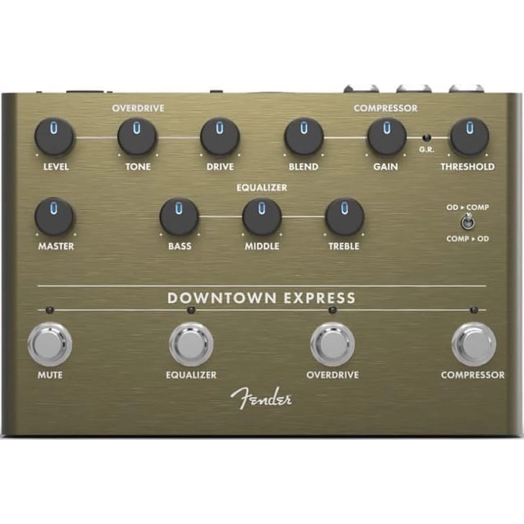 Педаль эффектов Fender Downtown Express Bass Multi-Effect