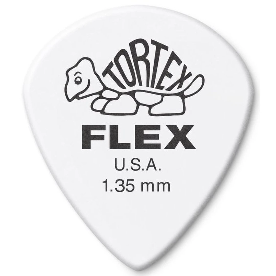 Медиатор Dunlop 468R1.35 Tortex Flex Jazz III 1.35