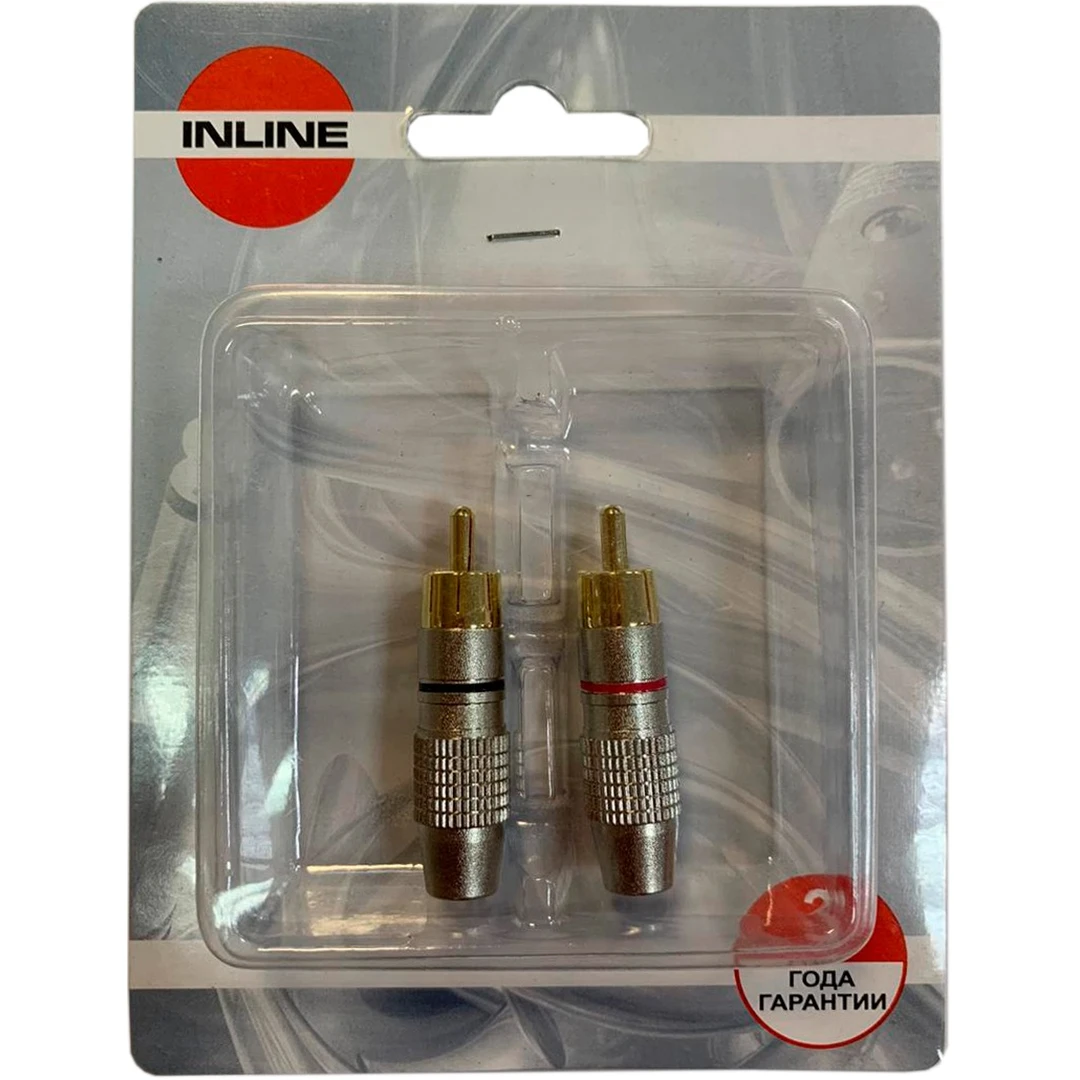 Разъёмы RCA Inline RCA x2b