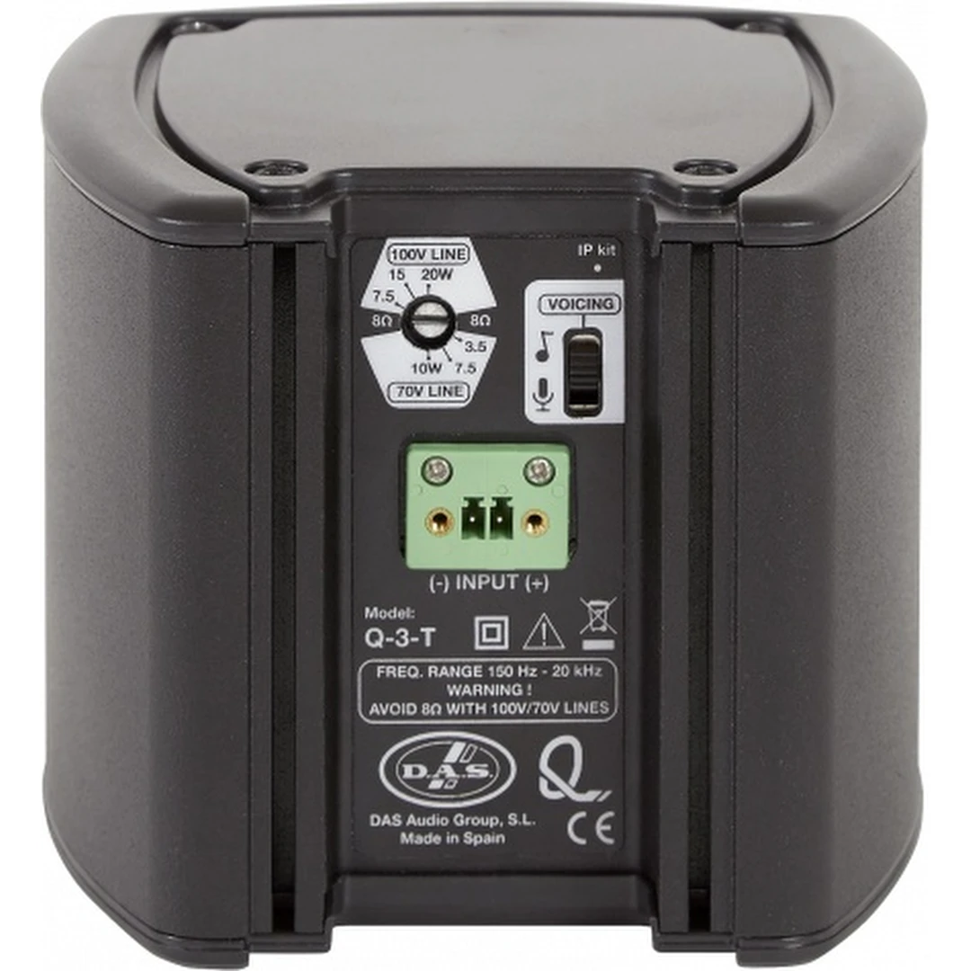 Пассивная акустическая система DAS Audio Q-3-T Black