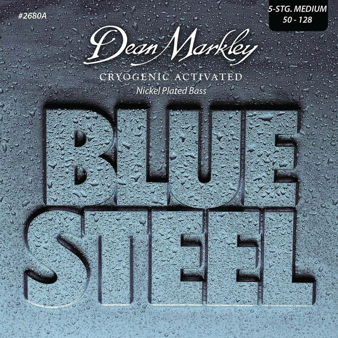 Струны для бас-гитары Dean Markley 2680A Blue Steel NPS 50-128 5-Strings