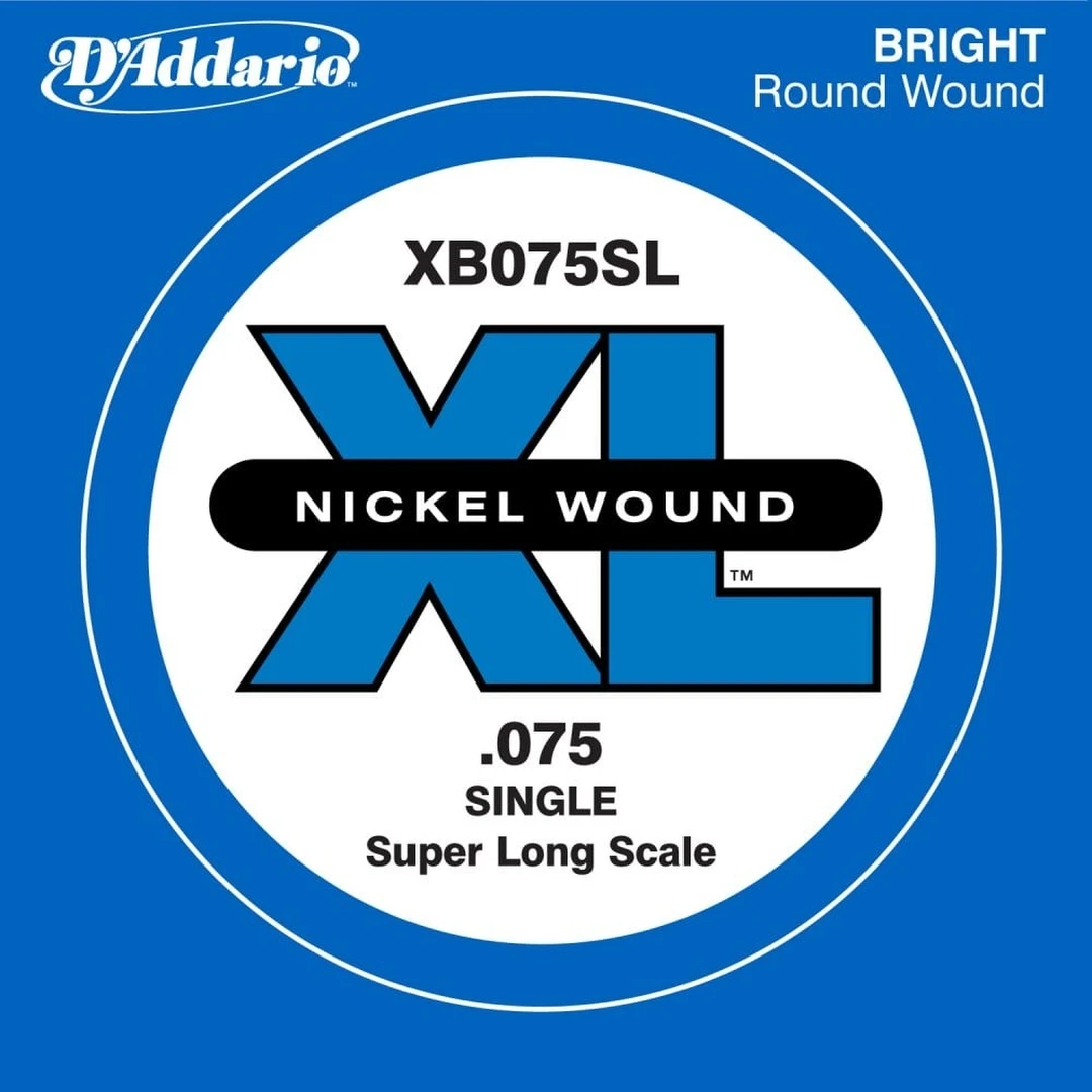 Струна для бас-гитары D'Addario XB075SL Nickel Wound