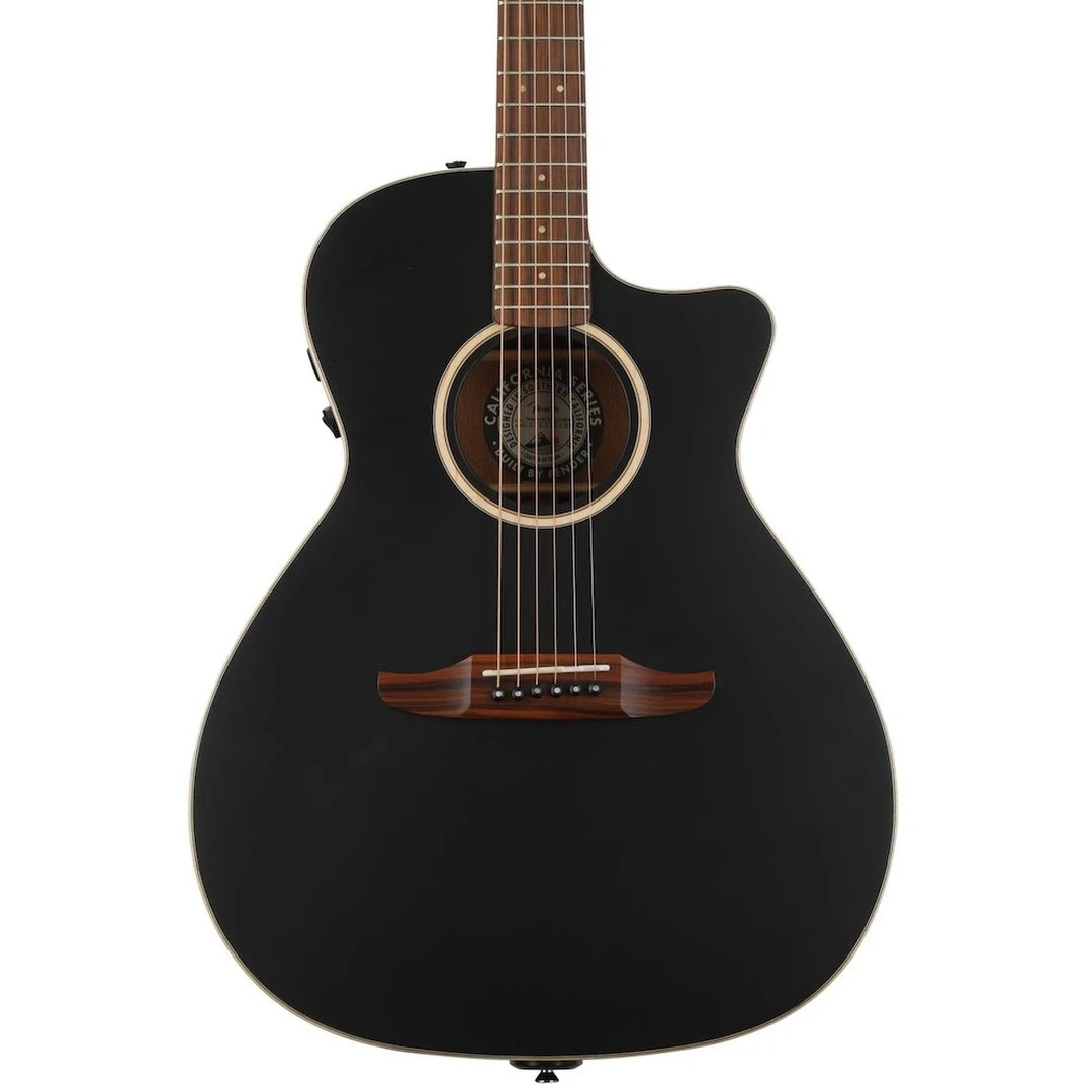 Электроакустическая гитара Fender Newporter Special Matte Black