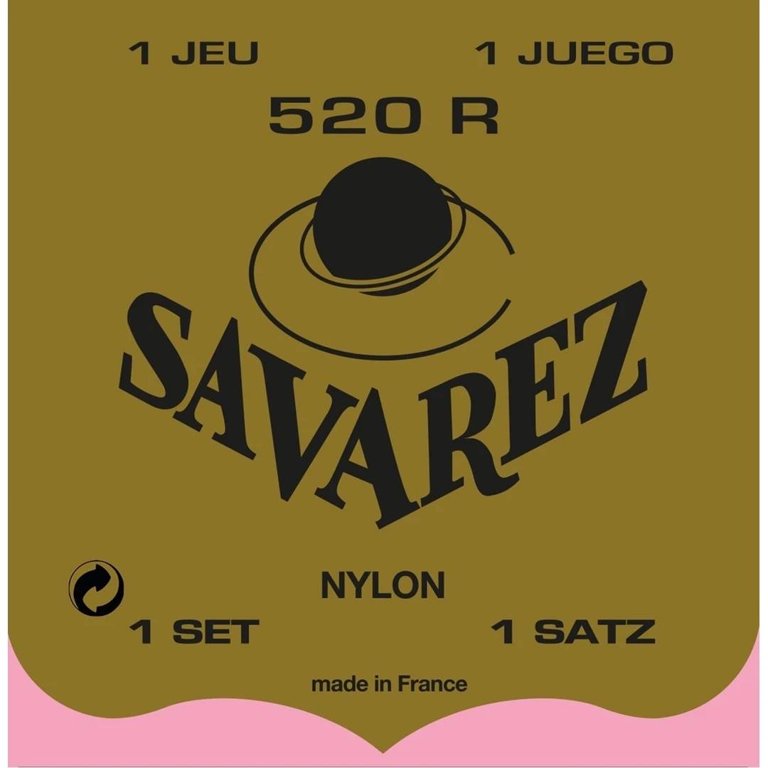 Струны для классической гитары Savarez 520R Traditionnels Normal Tension