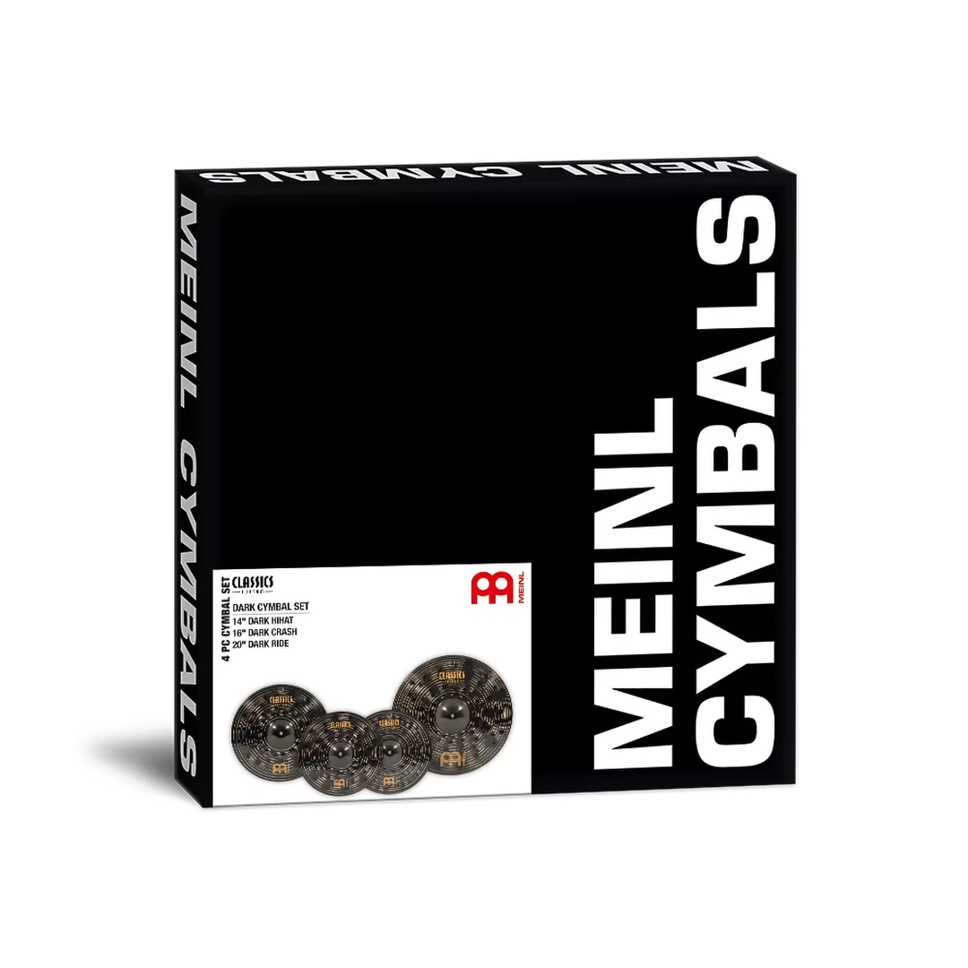 Комплект тарелок Meinl Classics Custom Dark CCD141620