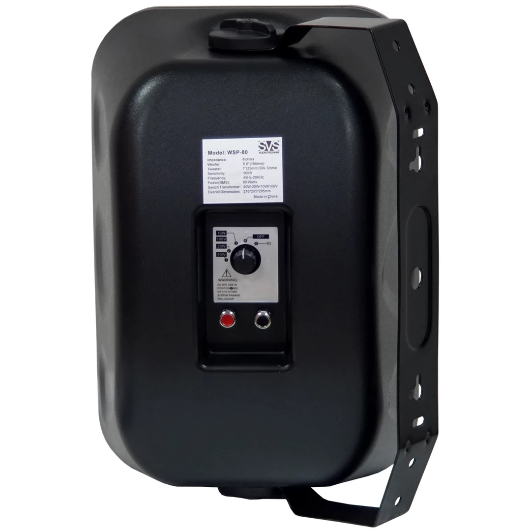 Пассивная акустическая система SVS Audiotechnik WSP-80 Black