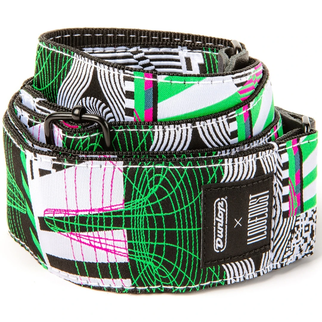 Ремень для гитары Dunlop ILD16 I Love Dust Strap Tempest Fuzz