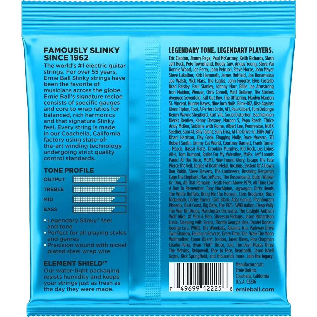 Струны для электрогитар Ernie Ball 2225 8-38