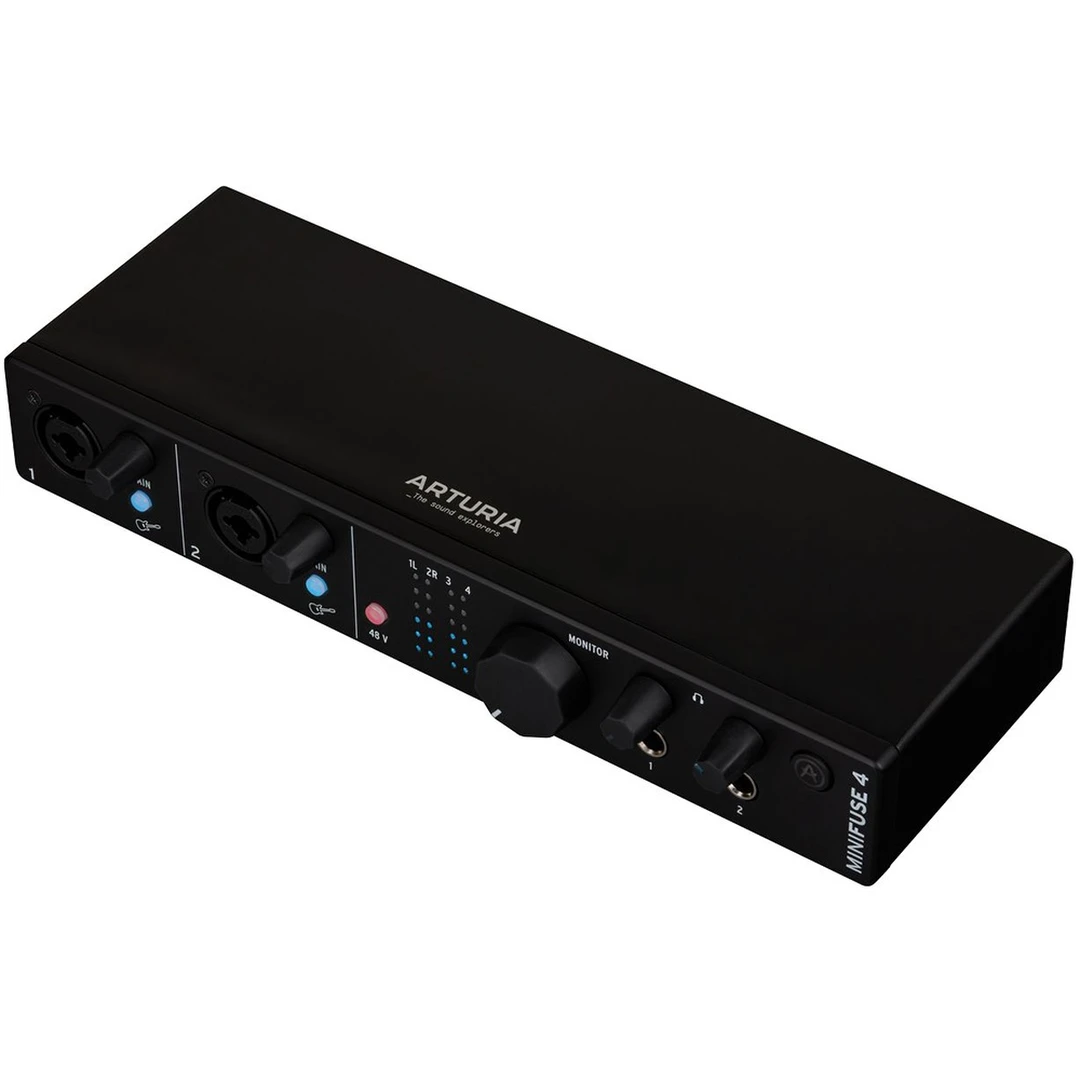 Аудиоинтерфейс Arturia MiniFuse 4 Black