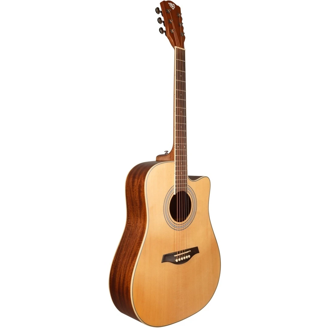 Акустическая гитара Rockdale Aurora D6 C NAT Satin