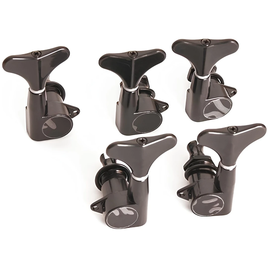 Колки для бас-гитары Cort MHC5-3+2-BK