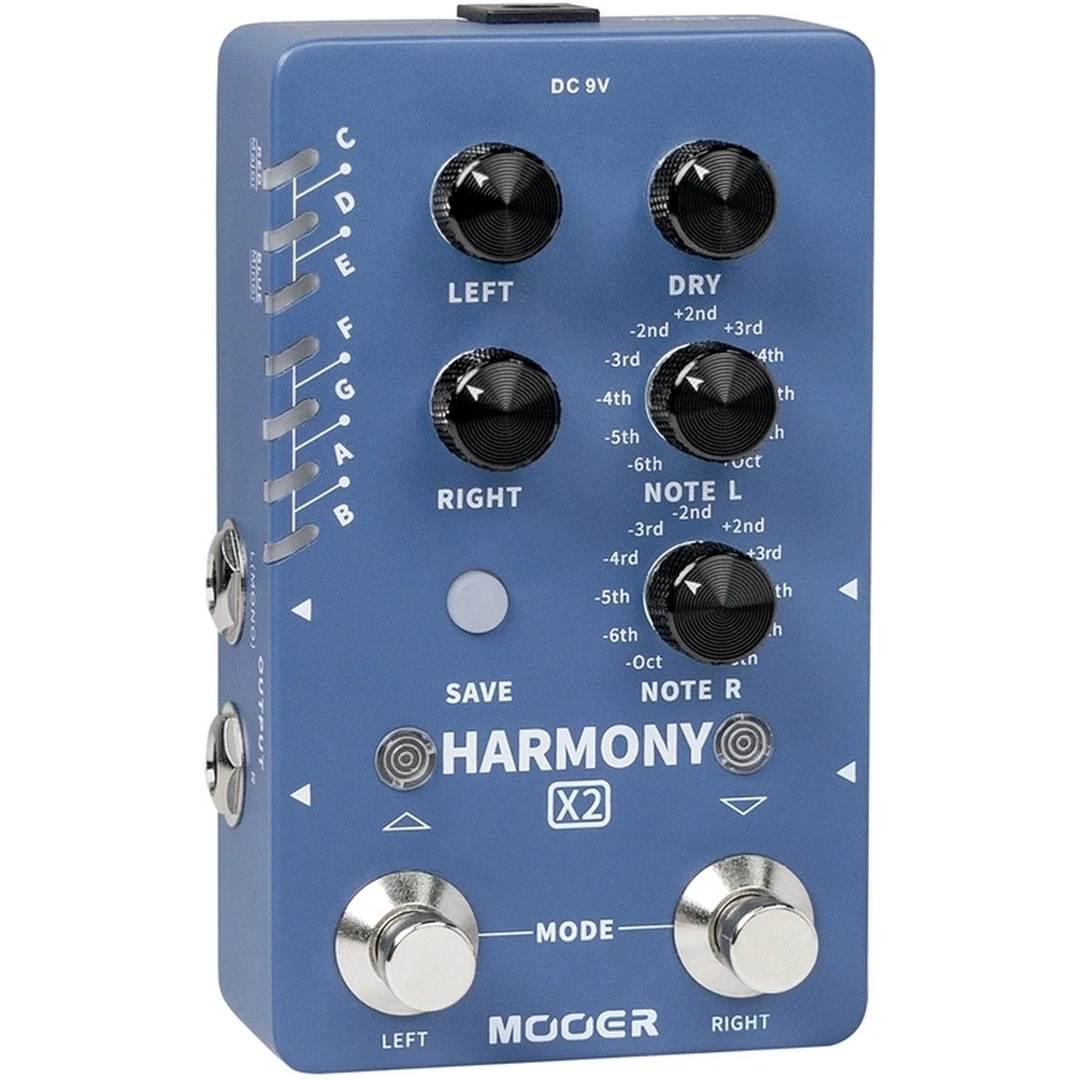 Педаль эффектов Mooer Harmony X2