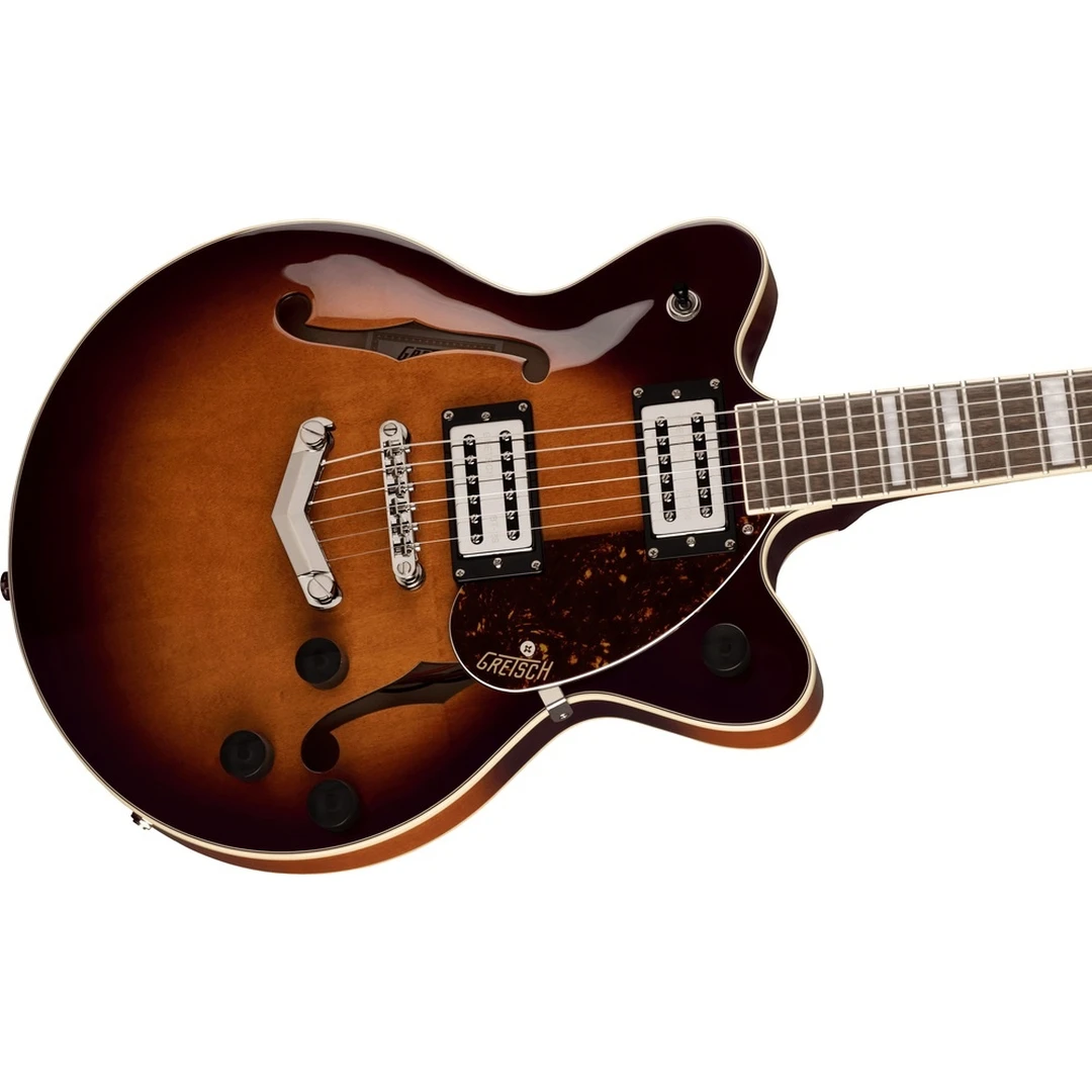Полуакустическая гитара Gretsch G2655 Streamliner Center Jr. DC Forge Glow Maple