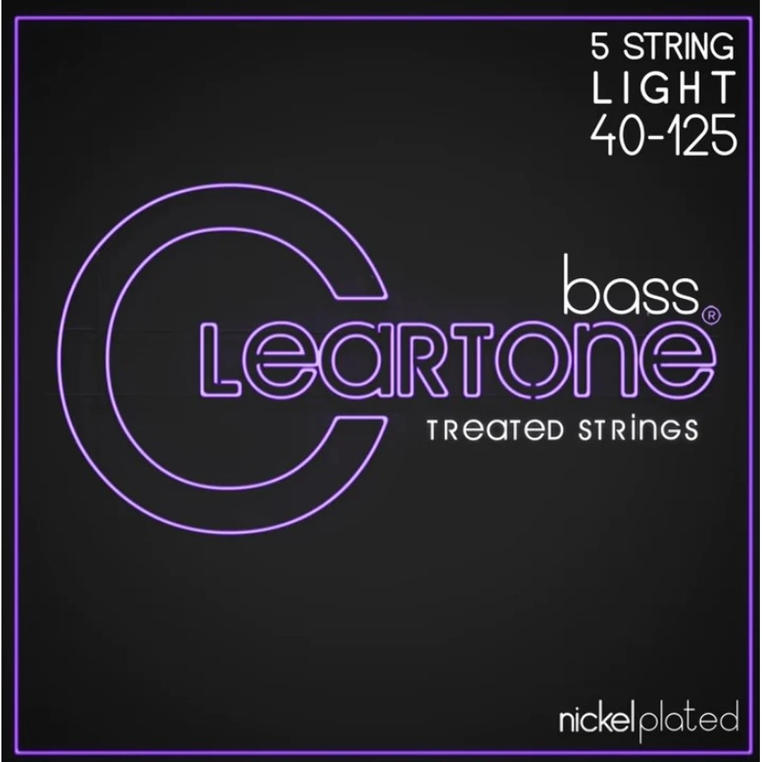 Струны для бас-гитары Cleartone 6440-5 40-125