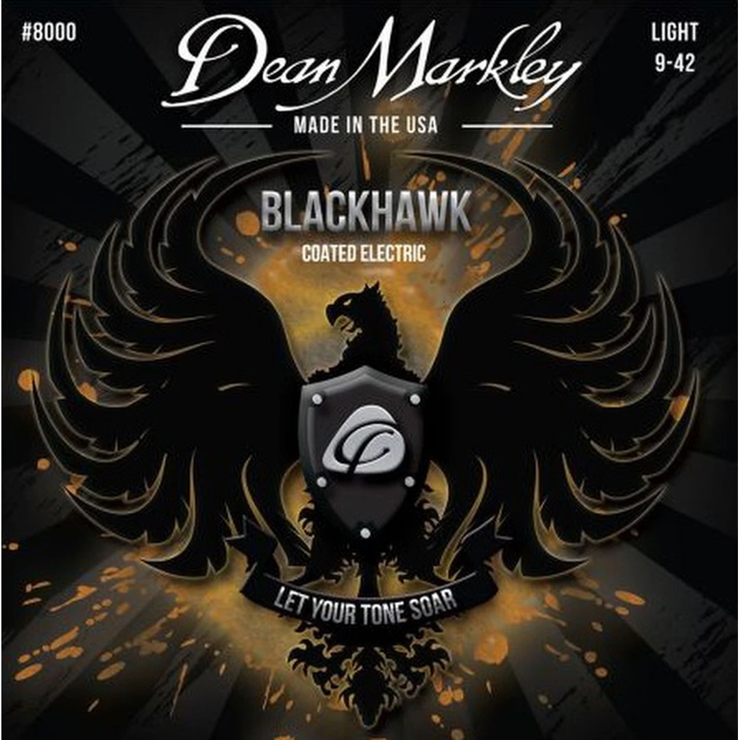 Струны для электрогитары Dean Markley 8000 Blackhawk 9-42