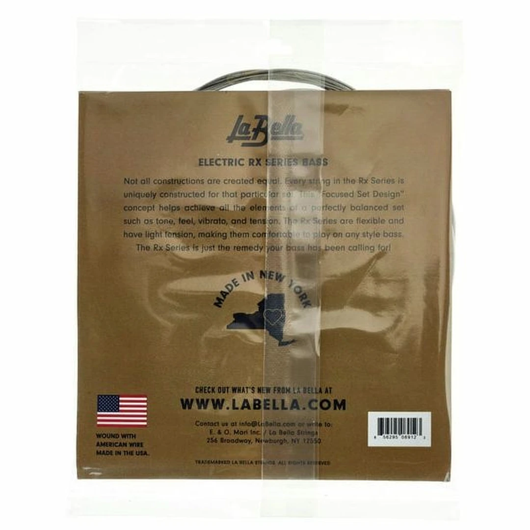 Струны для бас-гитары La Bella RX-S4A 40-100