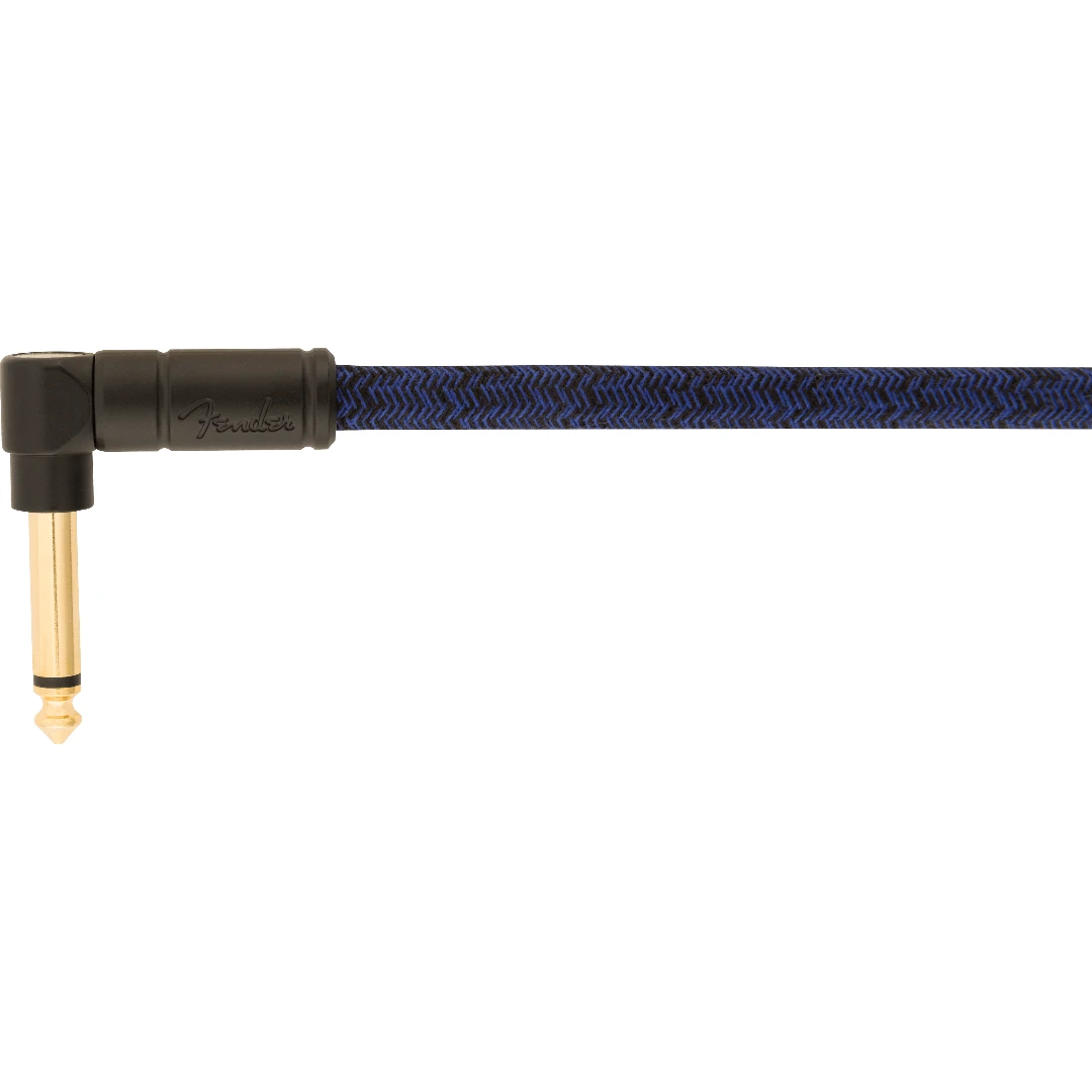 Гитарный кабель Fender Festival 10' Angled Blue Dream