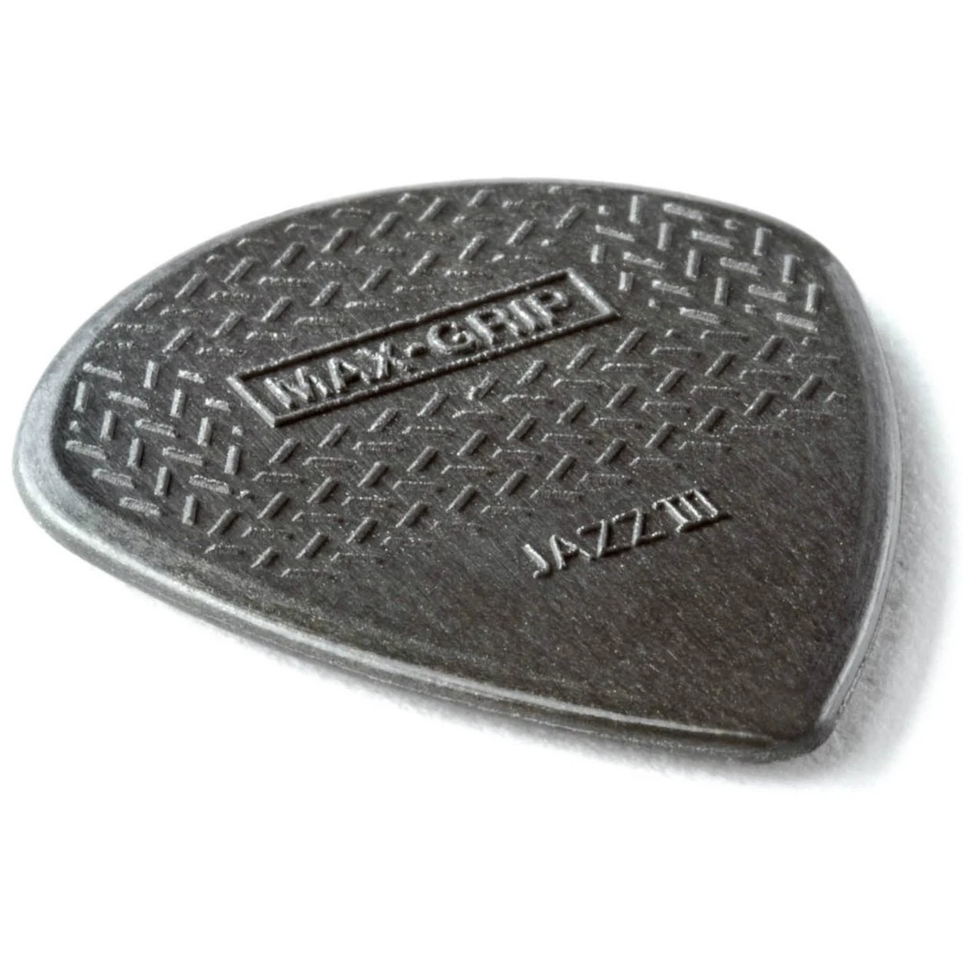 Медиатор Dunlop 471R3C Carbon Max-Grip Jazz III