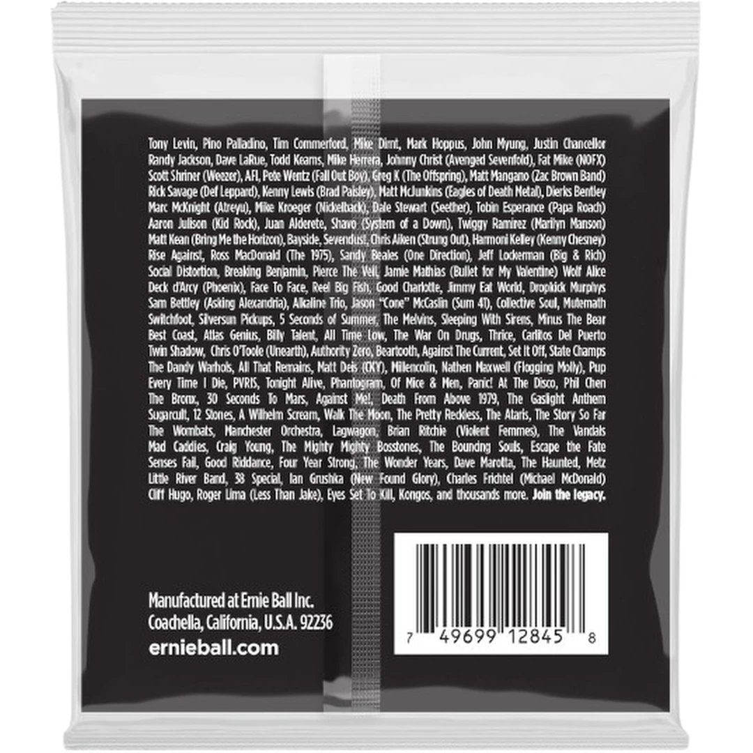 Струны для бас-гитары Ernie Ball 2845 Stainless Steel Bass Extra Slinky 40-95