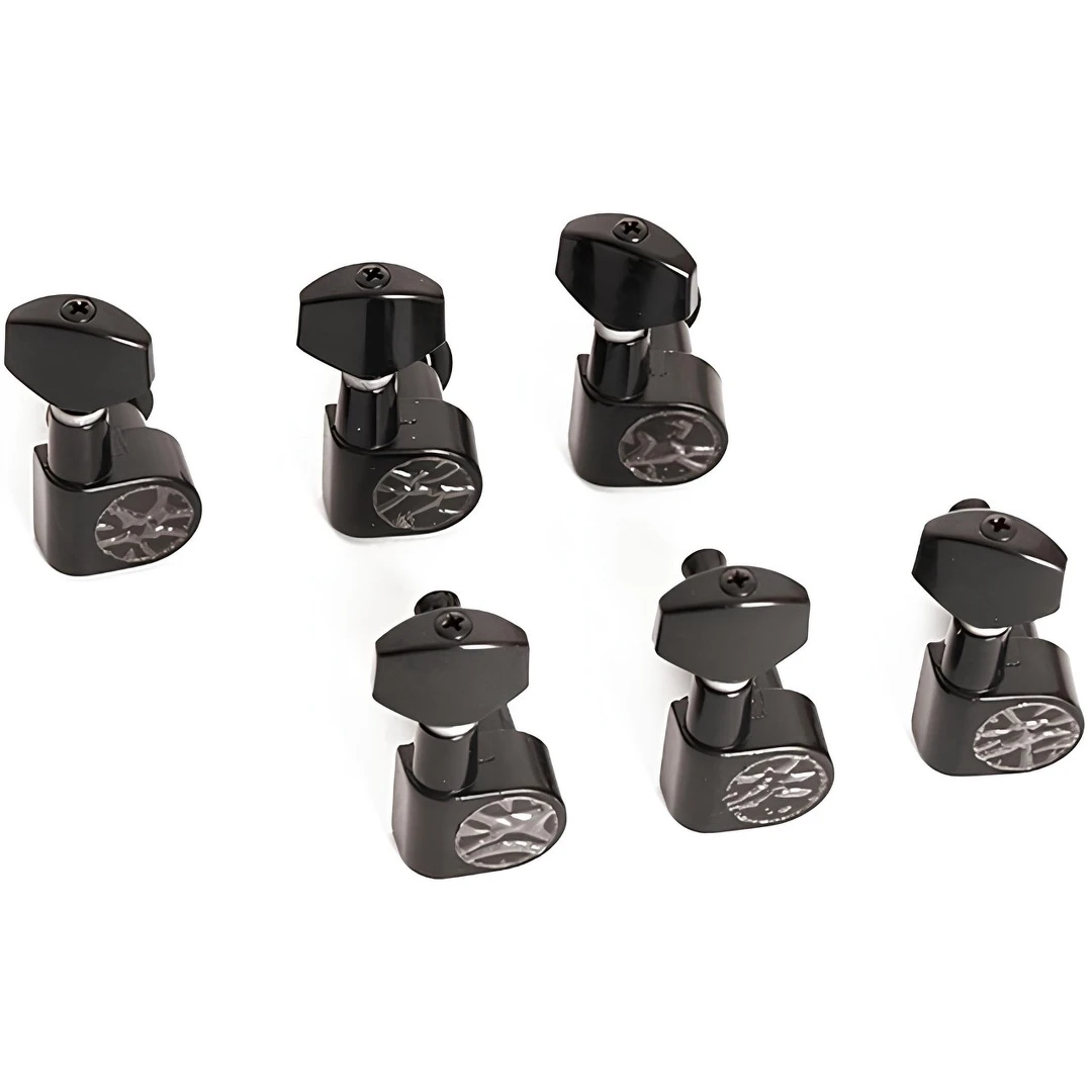 Колки для гитары Cort MH250-6L-BK