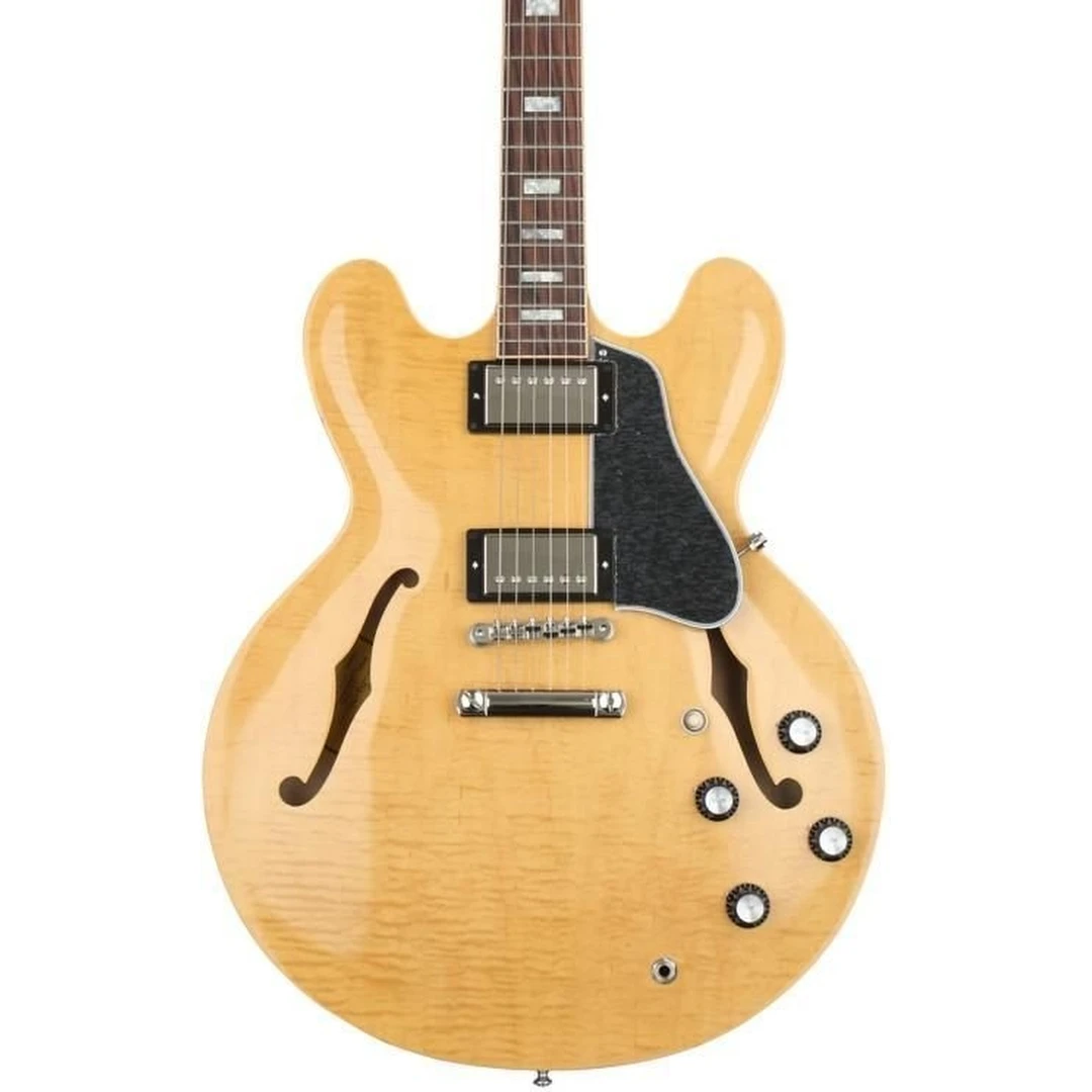 Полуакустическая гитара Gibson ES-335 Figured 2019 Dark Natural