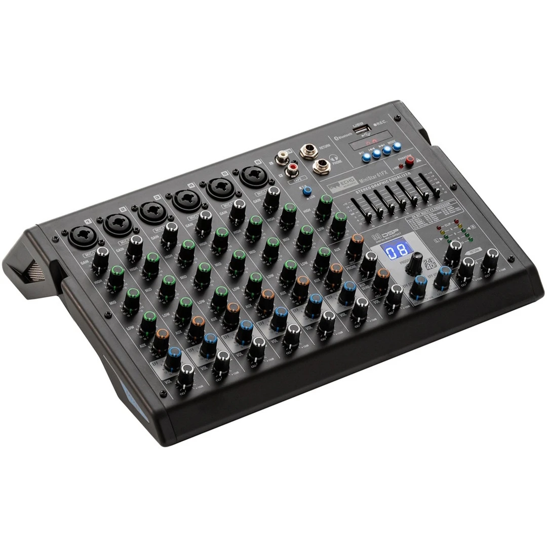 Микшерный пульт Echo Acoustic MiniStar 61FX
