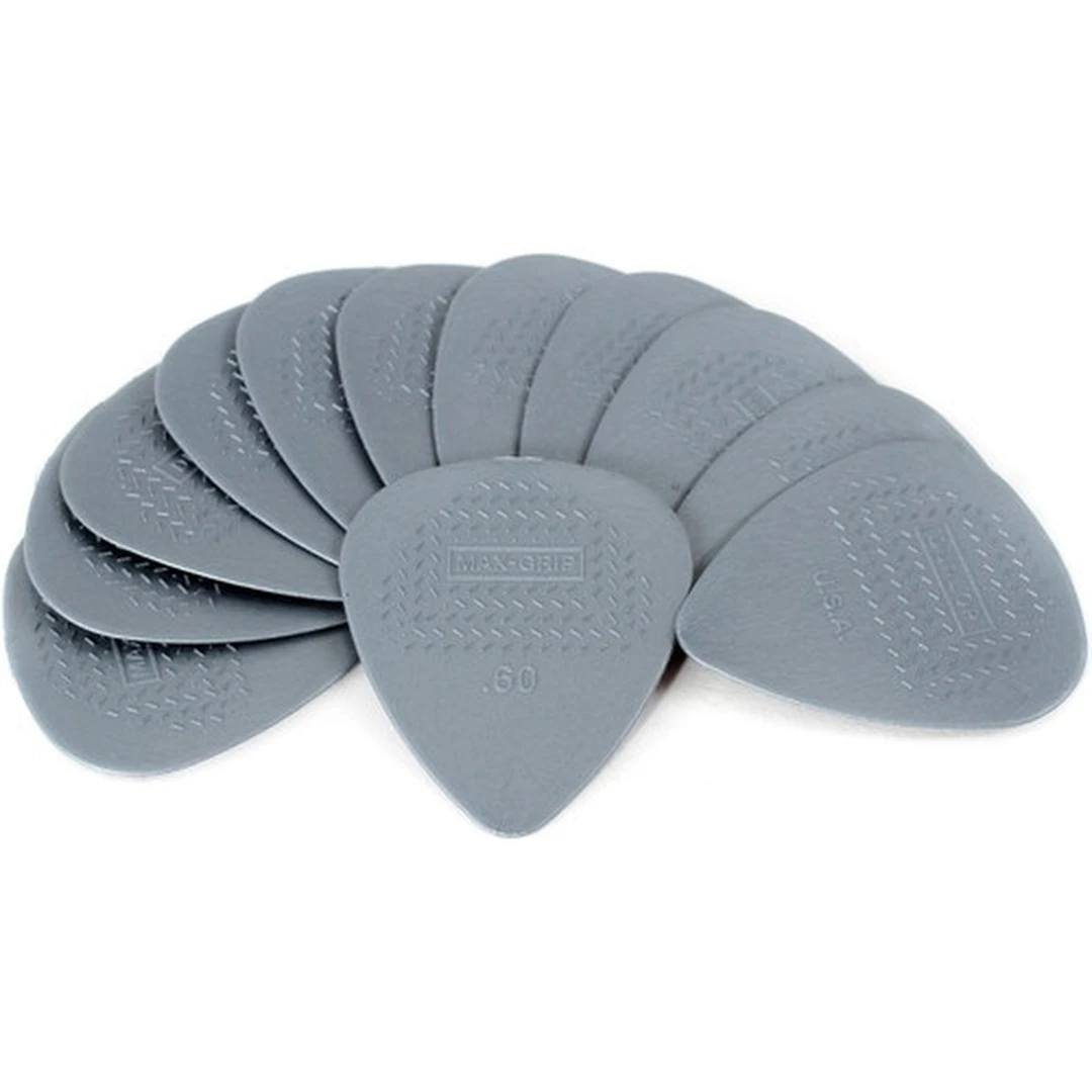 Набор медиаторов Dunlop 449P.60 Max Grip Nylon Standard .60