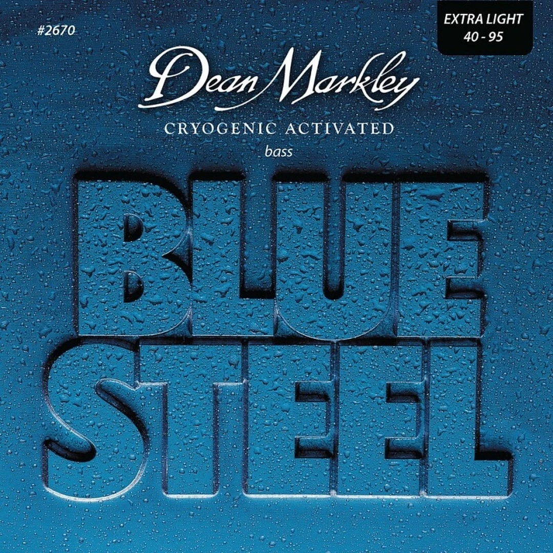 Струны для бас-гитары Dean Markley 2670 Blue Steel 40-95