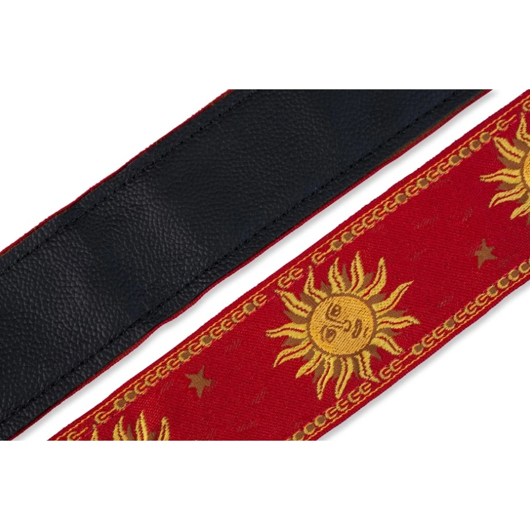 Ремень для гитары Levy's MPJG-SUN-RED