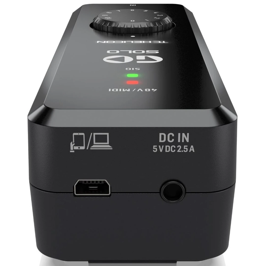 Аудиоинтерфейс TC Helicon Go Solo