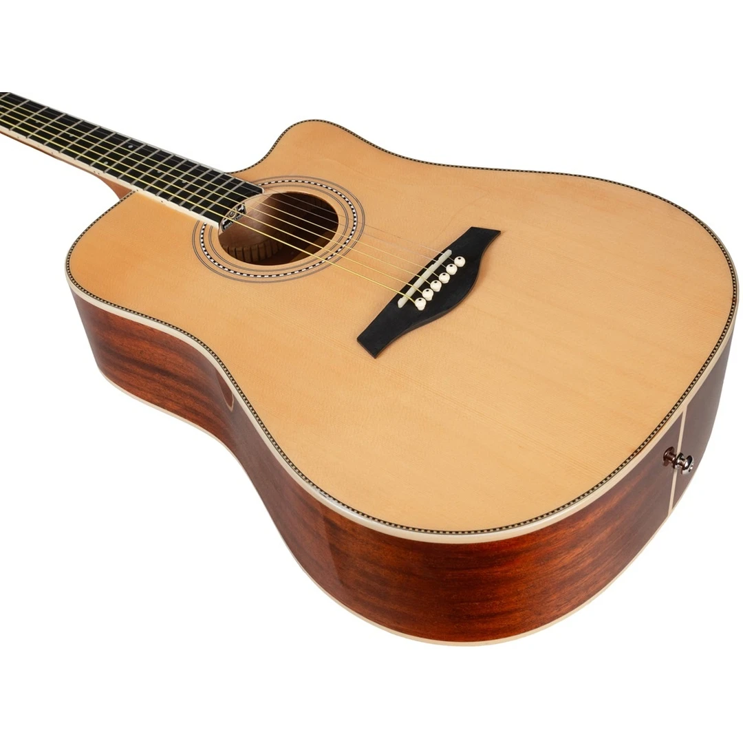 Акустическая гитара Rockdale Aurora D7 C NAT Gloss