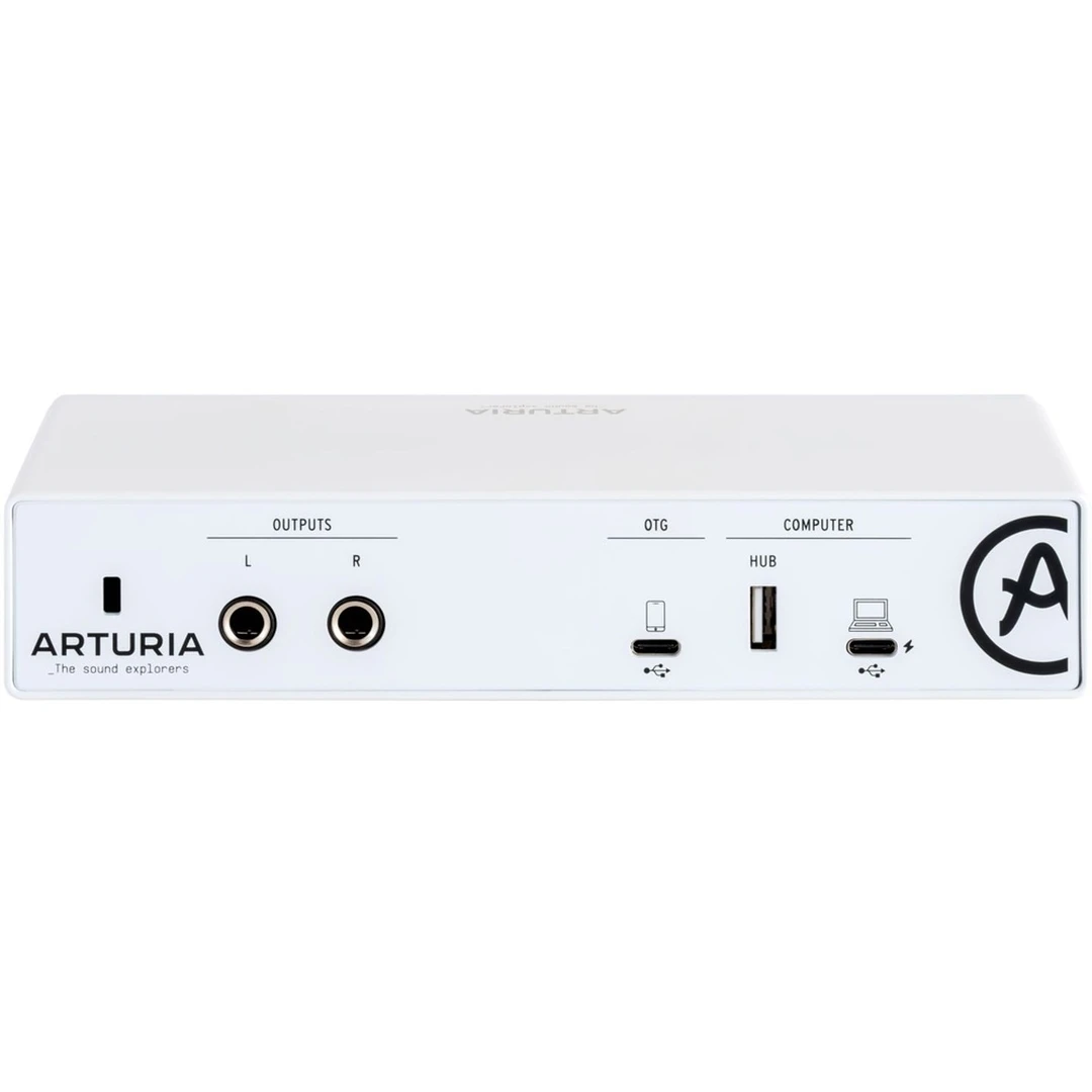 Аудиоинтерфейс Arturia MiniFuse 2 White OTG