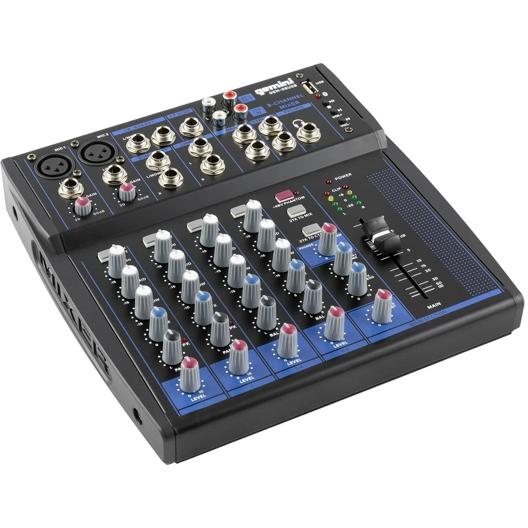 Микшерный пульт Gemini GEM-08USB