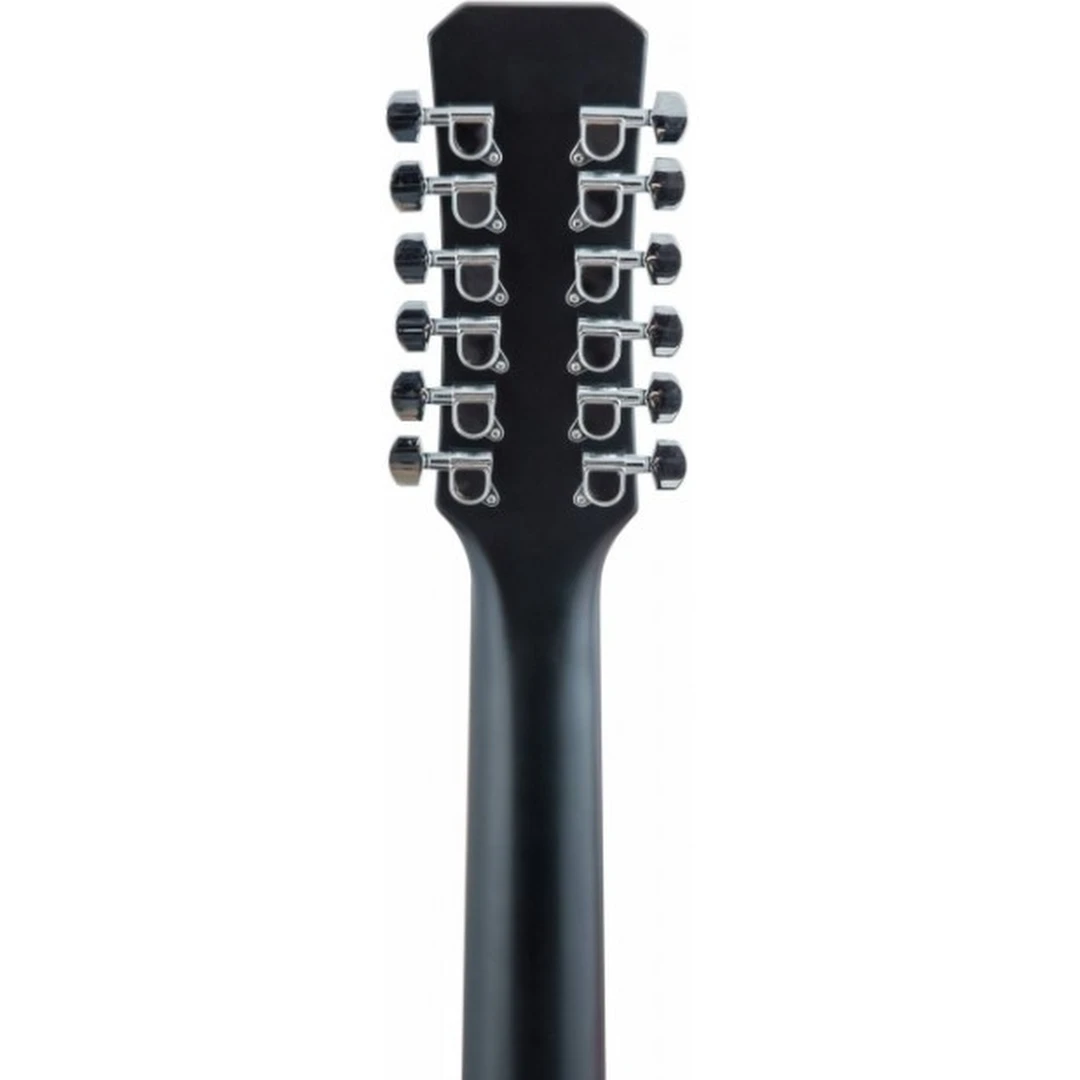 12-струнная электроакустическая гитара Jet JDEC-255/12 BKS