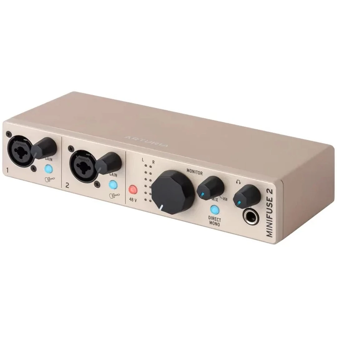 Аудиоинтерфейс Arturia MiniFuse 2 Champagne