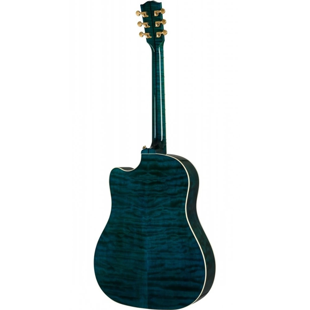 Электроакустическая гитара Gibson J-45 Chroma Modern 2019 Teal Burst