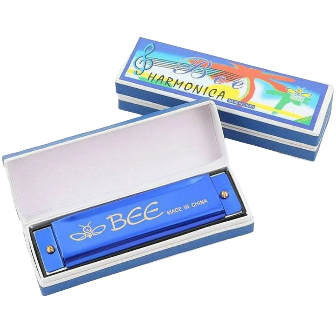 Губная гармошка Bee DF10A-1 Blue