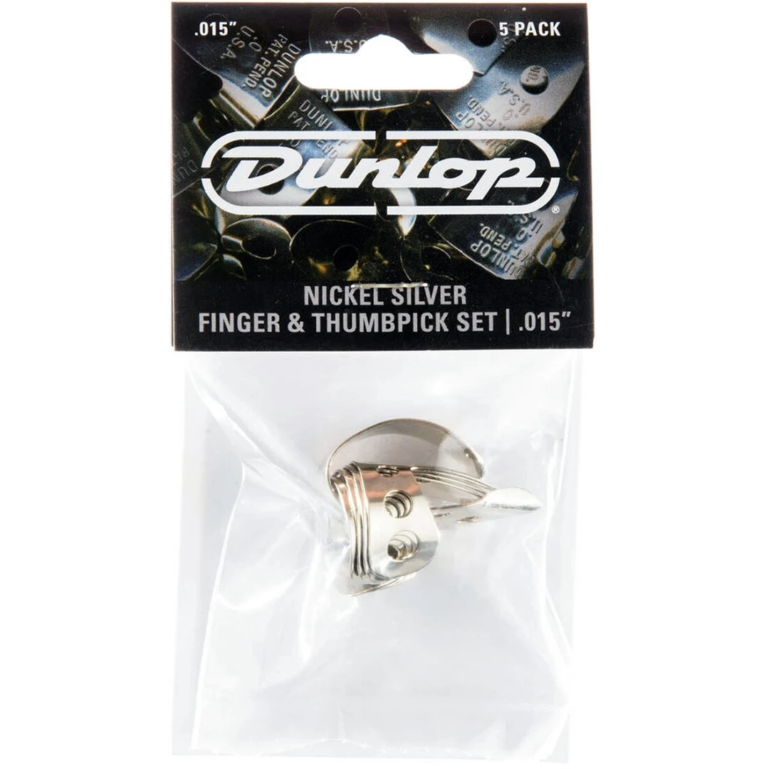 Набор когтей Dunlop 33P.015 Nickel Silver