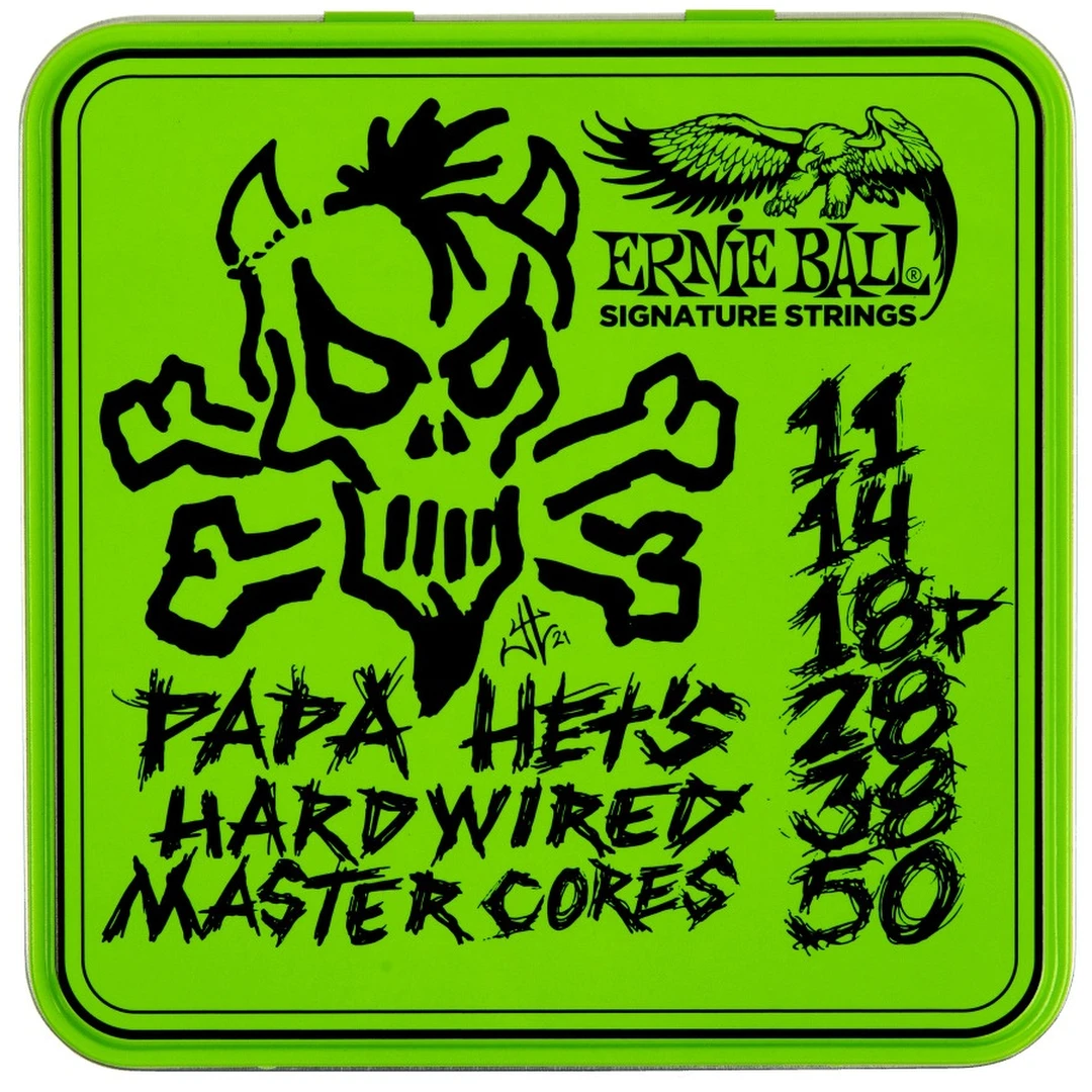 Струны для электрогитары Ernie Ball 3821 Papa Hets Hardwired Master Core Signature