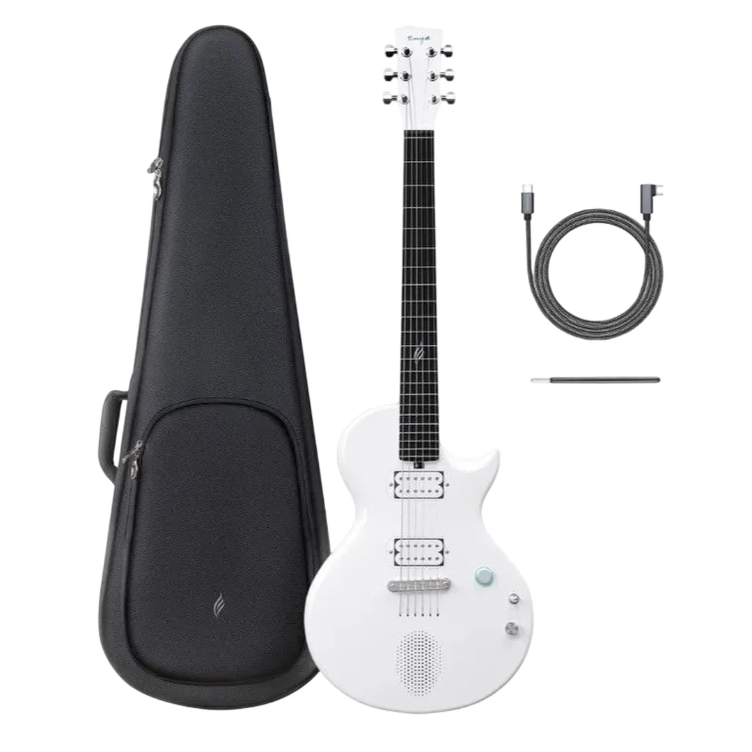 Смарт электрогитара Enya NOVA GO Sonic/WH + набор аксессуаров