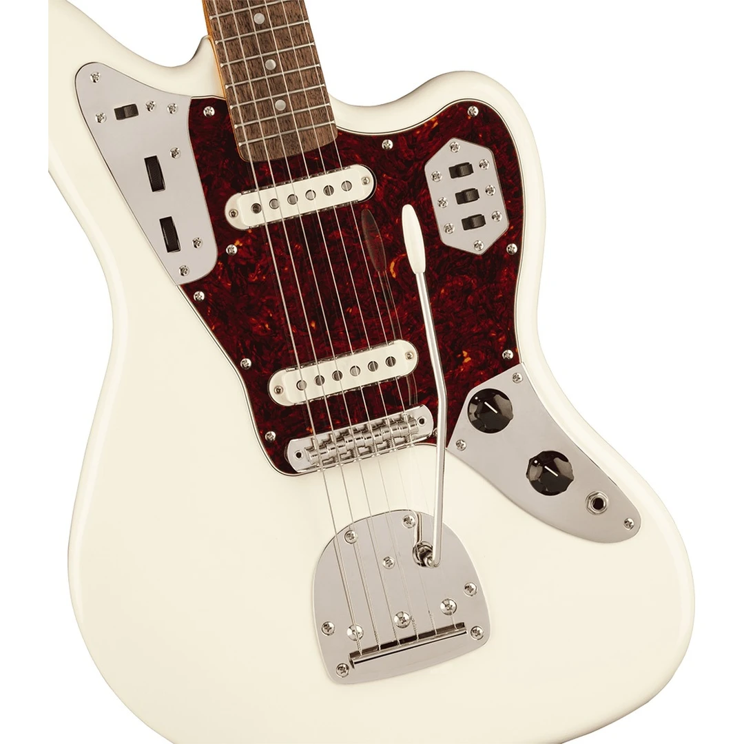 Электрогитара Fender Squier Classic Vibe '60s Jaguar LRL Olympic White