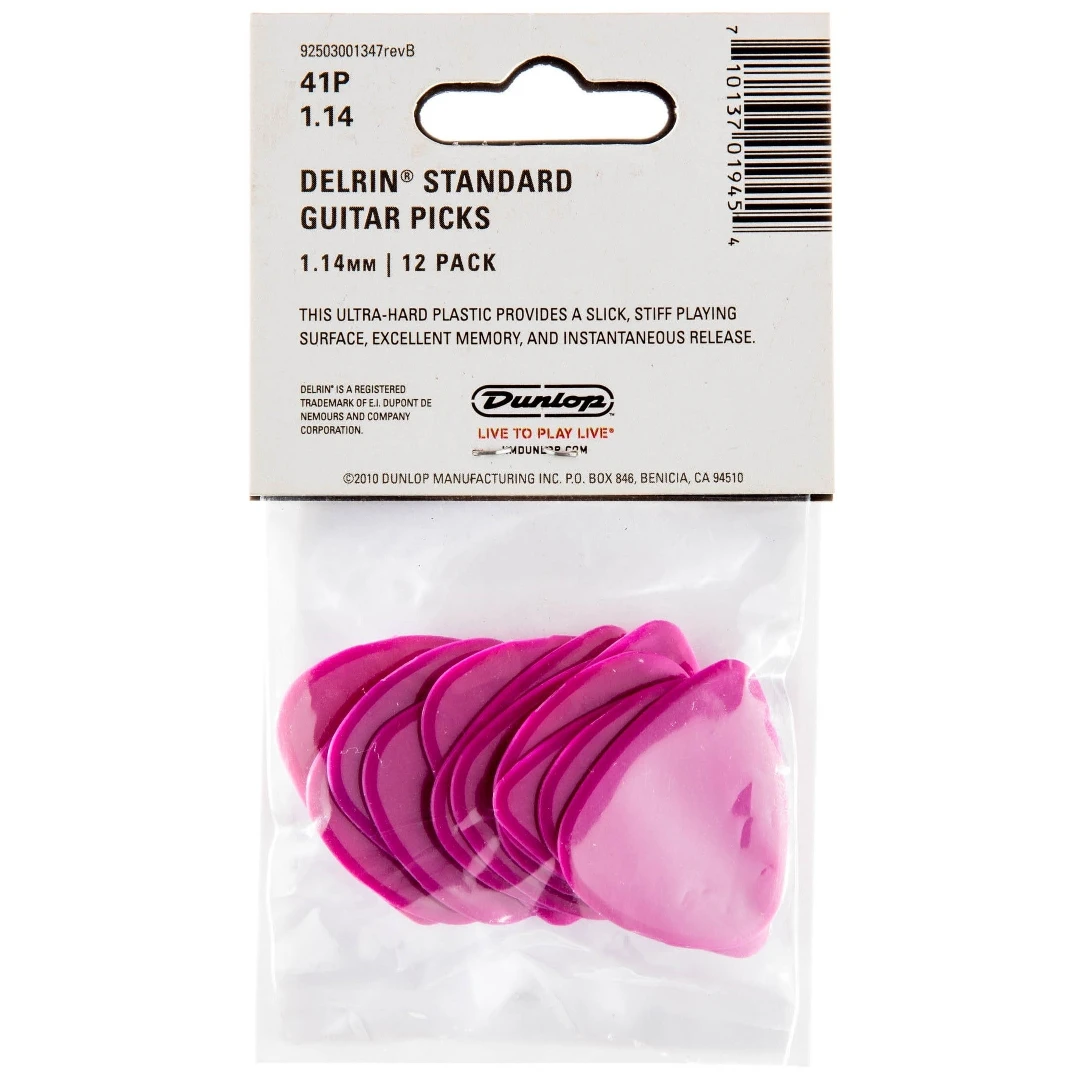 Набор медиаторов Dunlop 41P1.14 Delrin 500 1.14