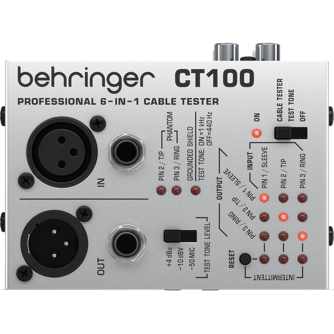 Тестер для кабелей Behringer CT100