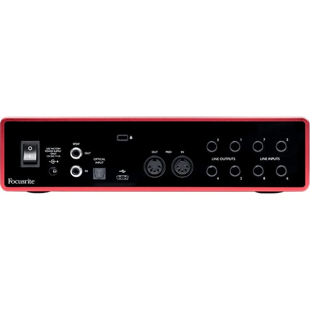 Аудиоинтерфейс Focusrite Scarlett 18i8 3rd gen