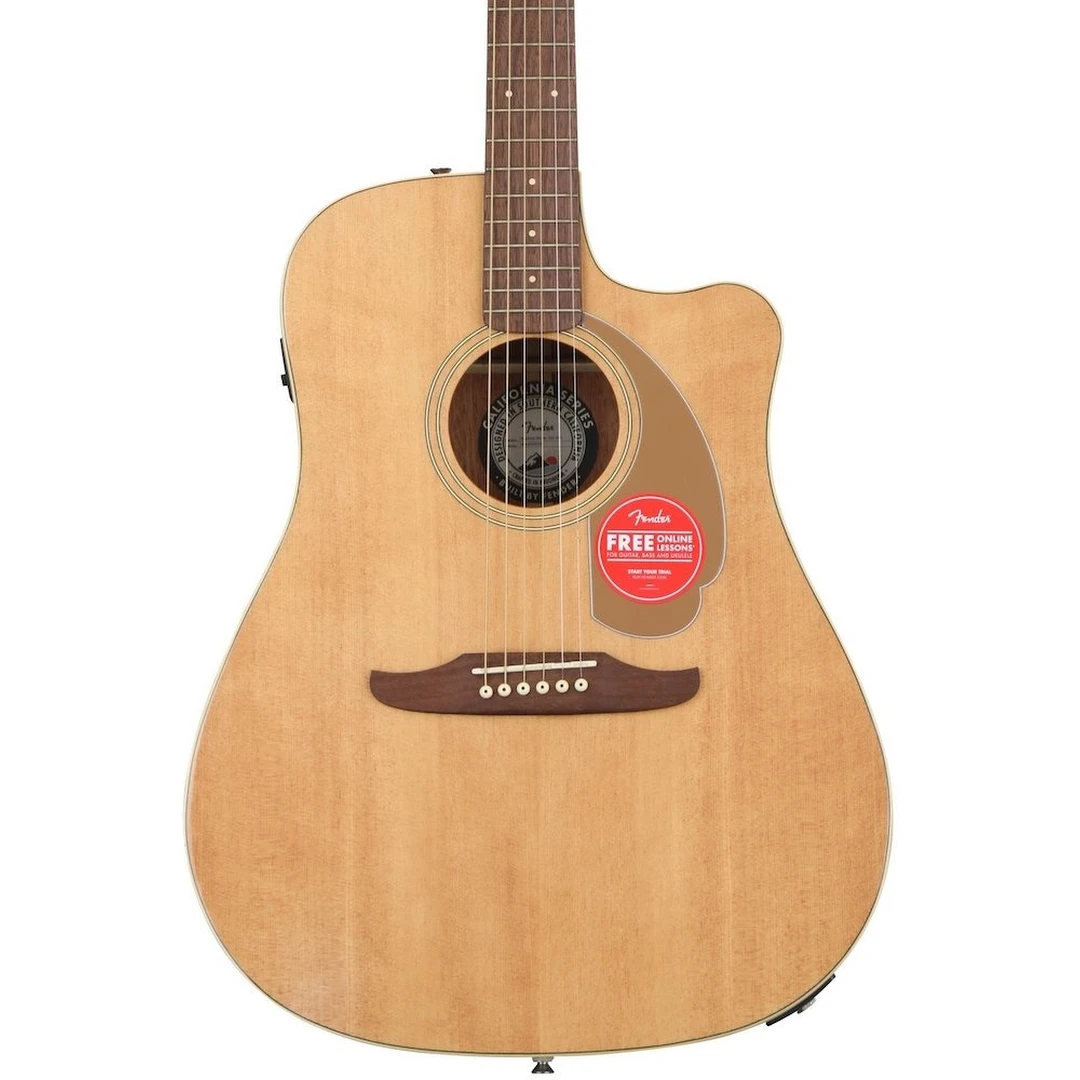 Электроакустическая гитара Fender Redondo Player WN Natural