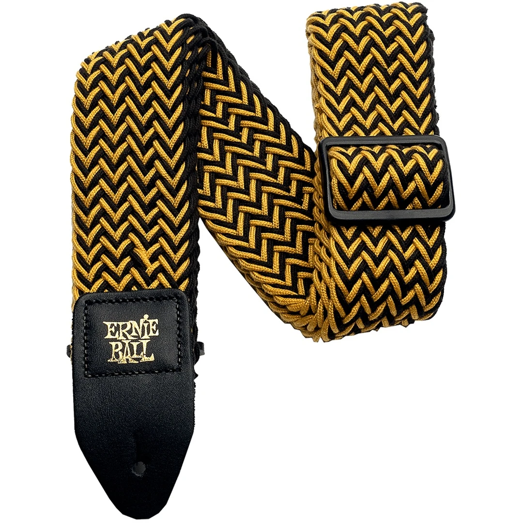 Ремень для гитары Ernie Ball Polyspun Yellow Jacket P04147