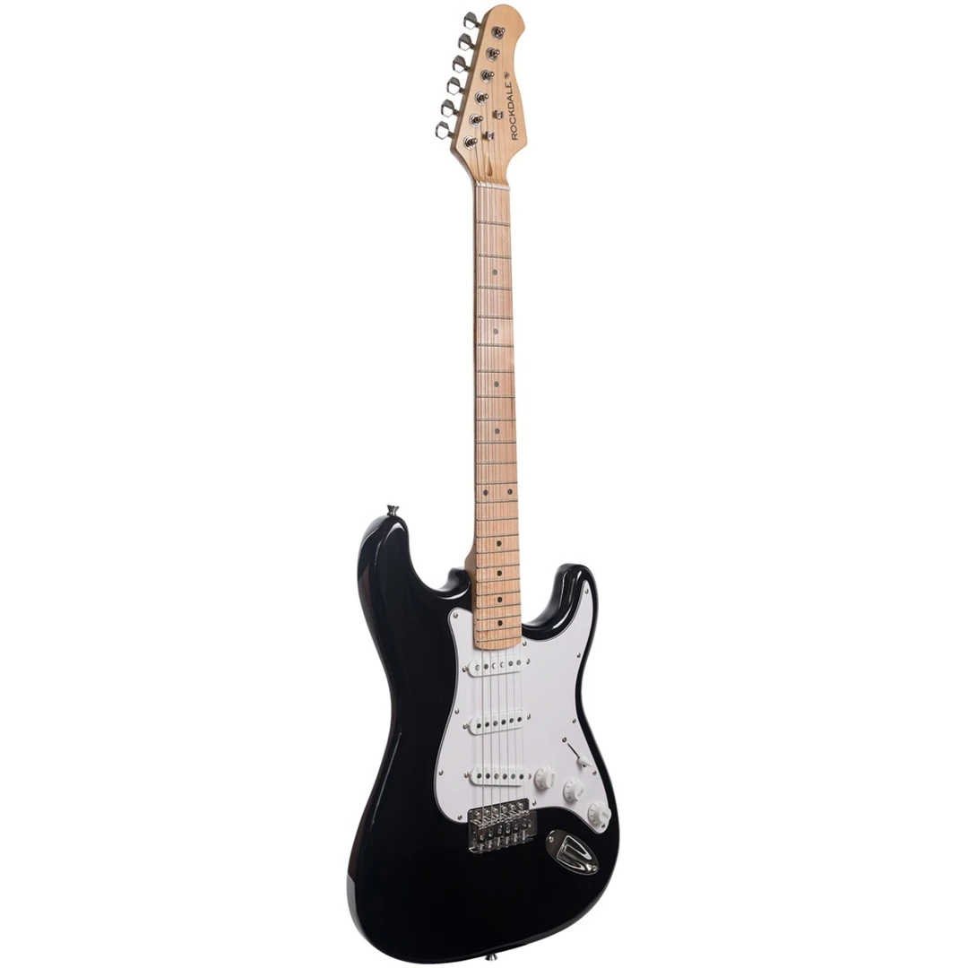 Электрогитара Rockdale Stars Plus SSS Maple Black